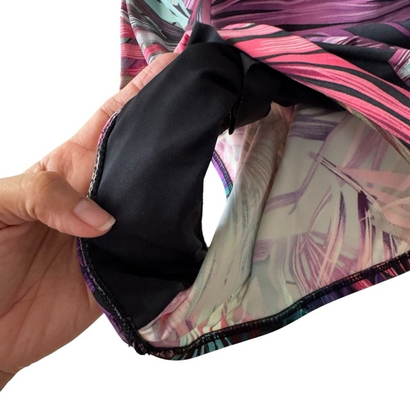 Miradonna by Miraclesuit Bahama Palms 1 Pc Swimsuit Plus Size 14 Pool Resort - Picture 5 of 8